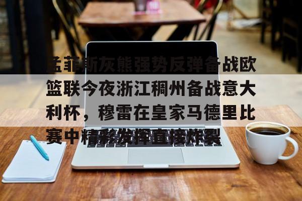 爱游戏安卓版本-包含孟菲斯灰熊强势反弹备战欧篮联今夜浙江稠州备战意大利杯，穆雷在皇家马德里比赛中精彩发挥直接炸裂的词条